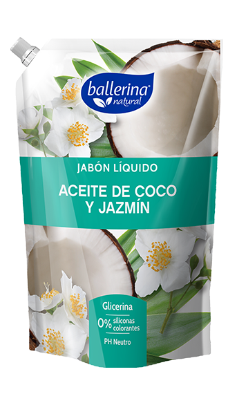 Jabón Líquido Aceite De Coco y Jazmín