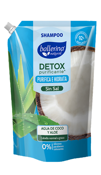 Detox Purificante Agua de Coco y Aloe
